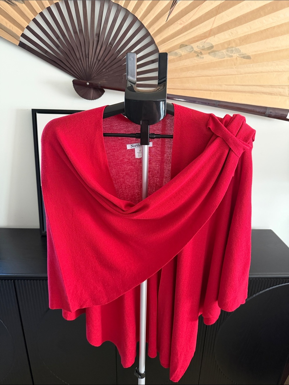 Red NorthStyle Knit Wrap